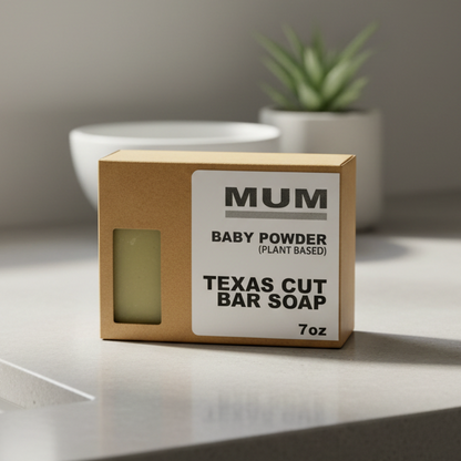 Baby Powder Texas Cut Bar Soap